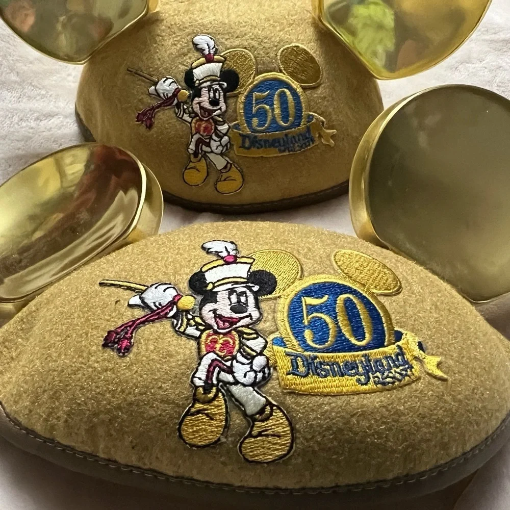 50th Anniversary Mickey Hat Disneyland Resort Hats Gold Mickey Mouse Ears